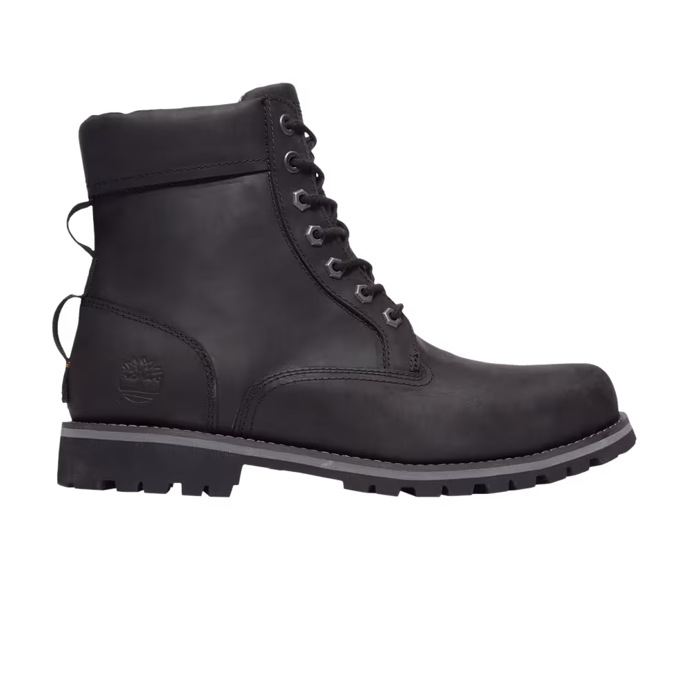 Timberland Rugged 6 Inch Waterproof Boot Black