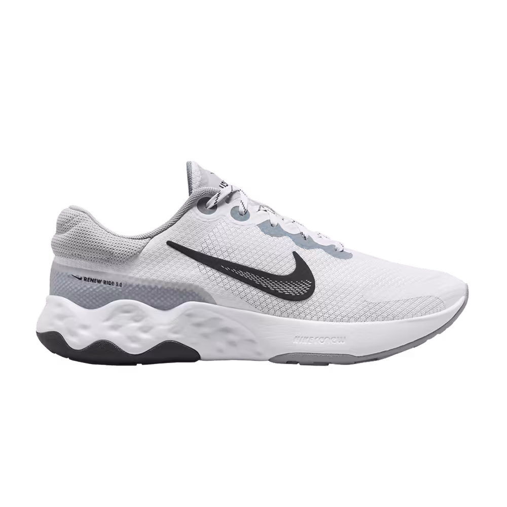 Nike Renew Ride 3 White Light Smoke Grey
