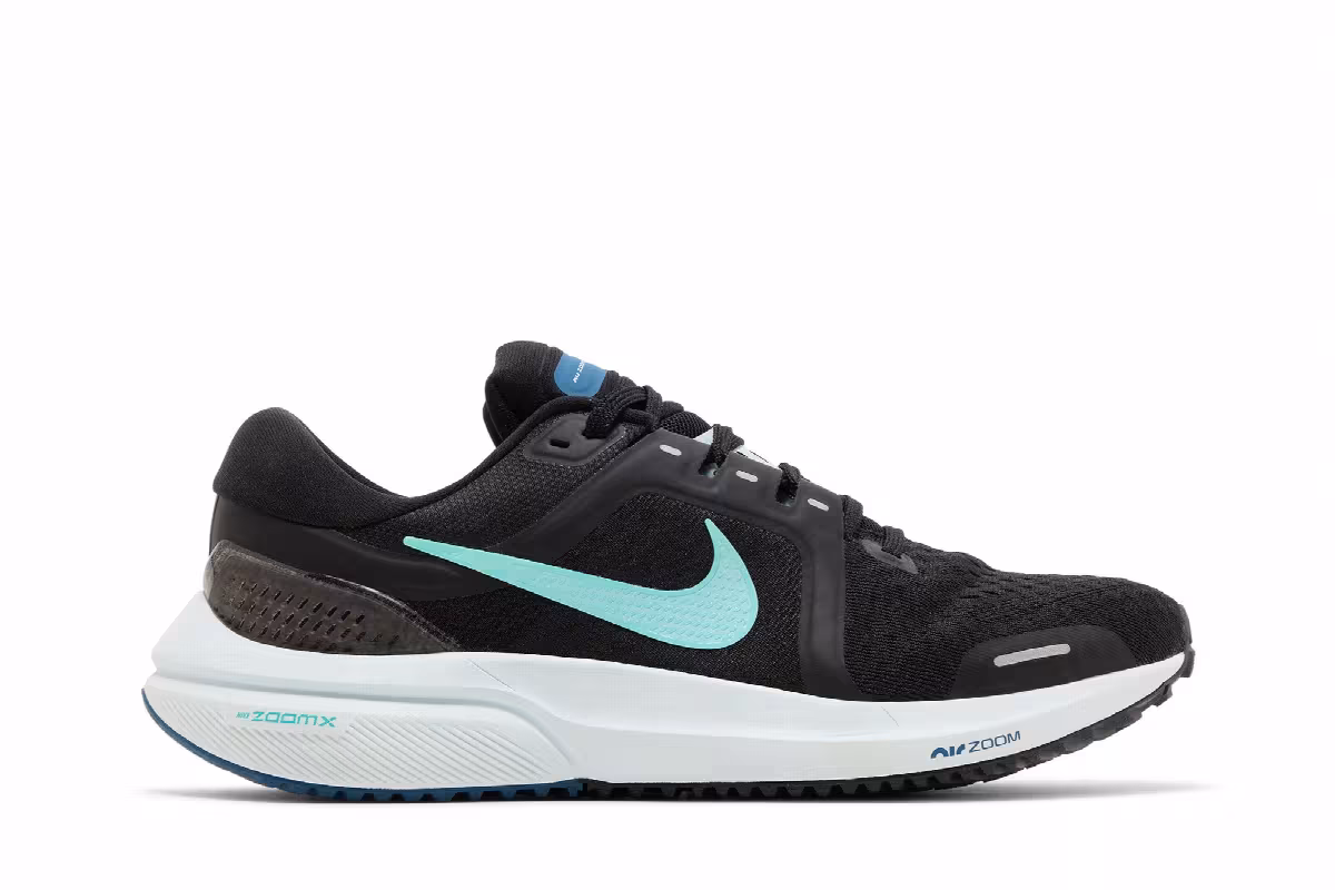 Nike Women's Air Zoom Vomero 16 Black Ghost Aqua, view 2