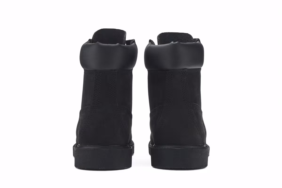 Timberland 6 Inch Classic Waterproof Boot Black Nubuck, view 7