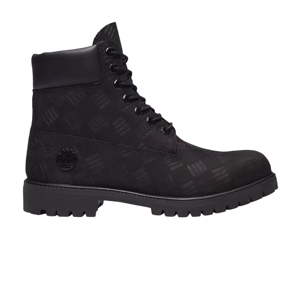 Timberland 6 Inch Premium Waterproof Boot Debossed Black