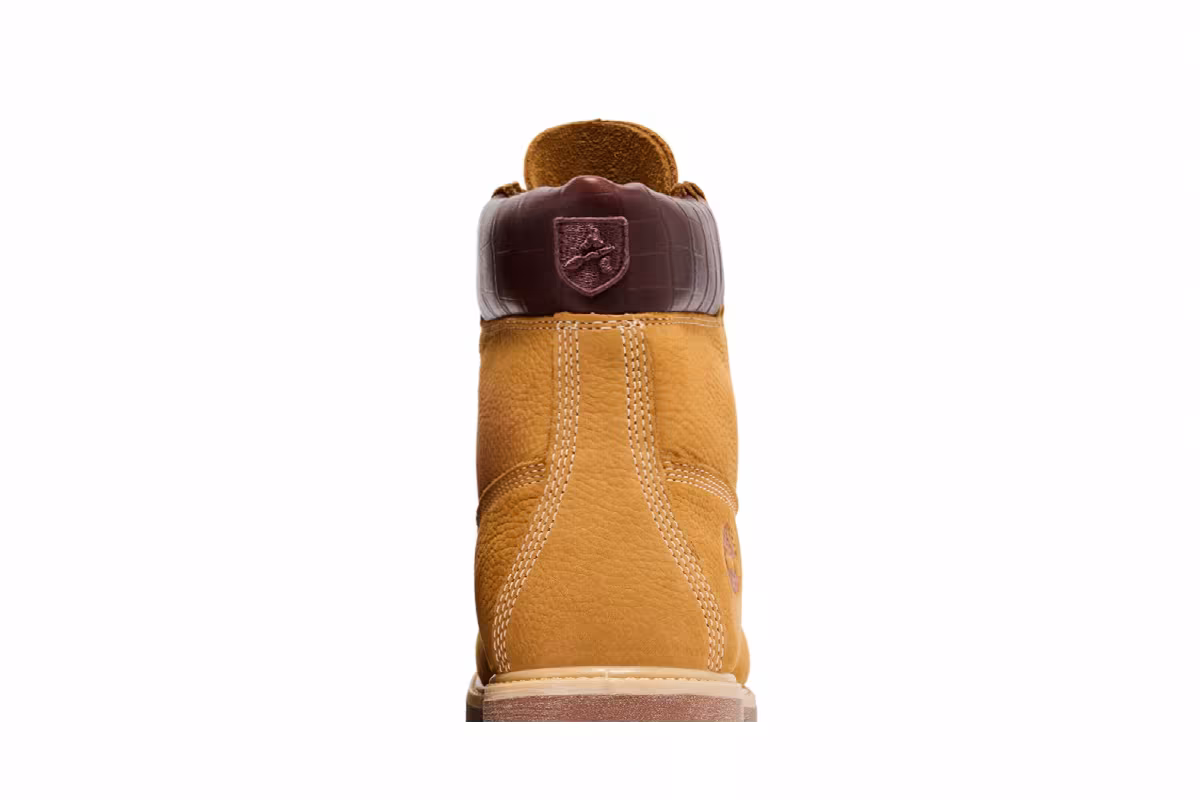 Avirex x Timberland 6 Inch Premium Waterproof Boot Wheat, view 8