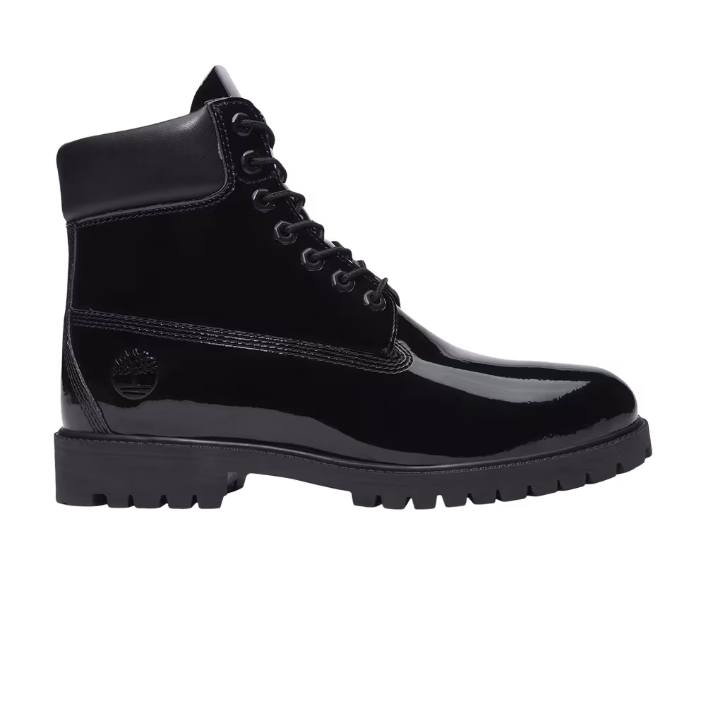 Timberland 6 Inch Premium Waterproof Boot Patent Black