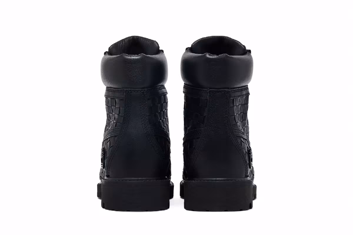 Timberland 6 Inch Premium Boot Woven Black, view 7