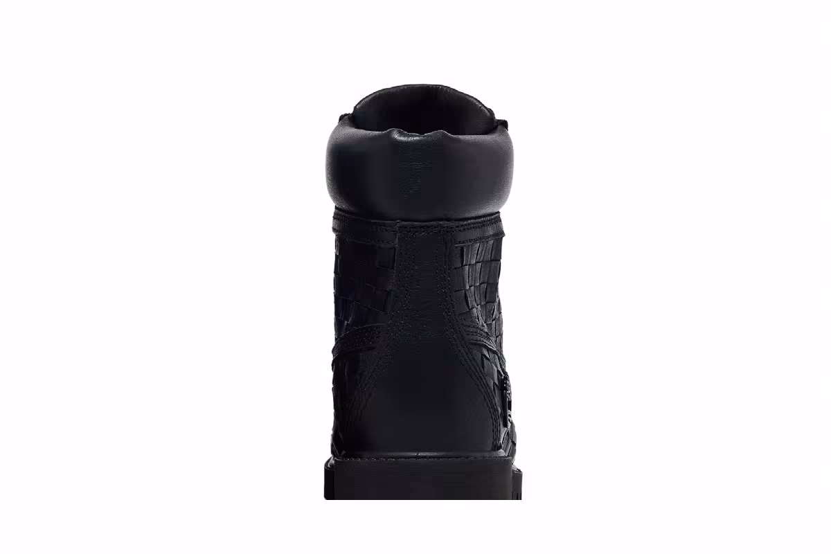 Timberland 6 Inch Premium Boot Woven Black, view 8