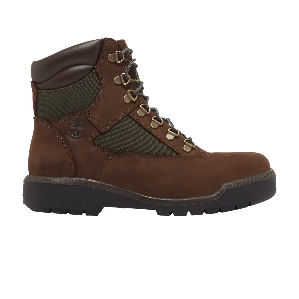 Timberland 6 Inch Field Boot Brown Olive Green