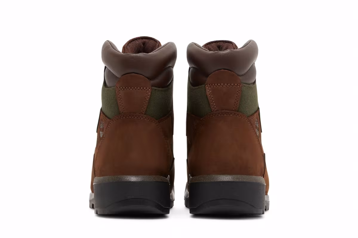 Timberland 6 Inch Field Boot Brown Olive Green, view 7