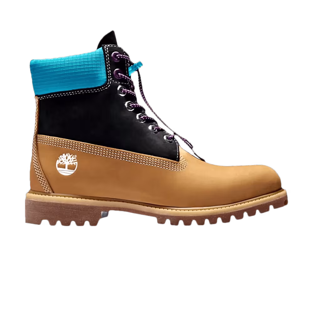 Timberland 6 Inch Premium Waterproof Boot Wheat Blue