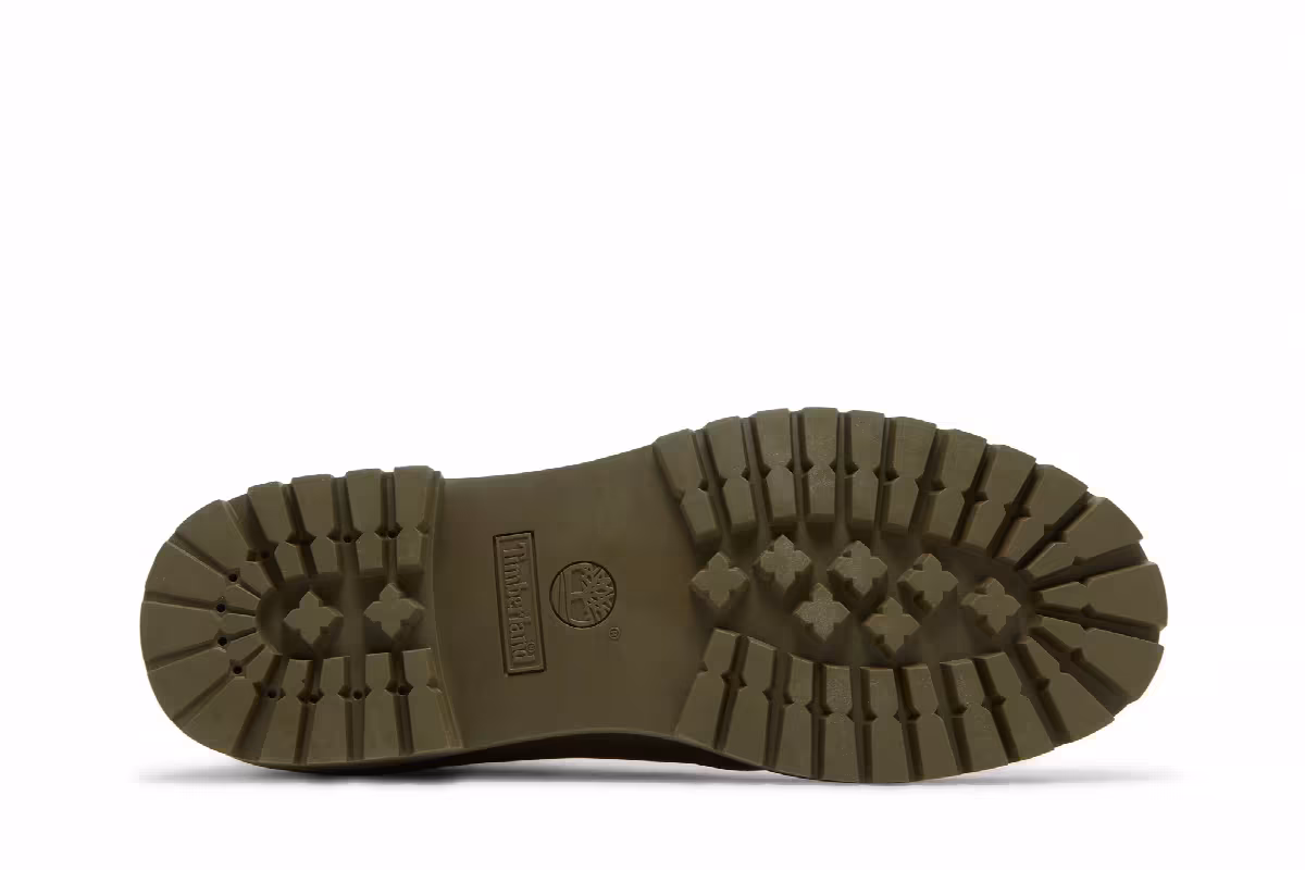 Bee Line x Timberland 6 Inch Premium Rubber Toe Boot Dark Green, view 5