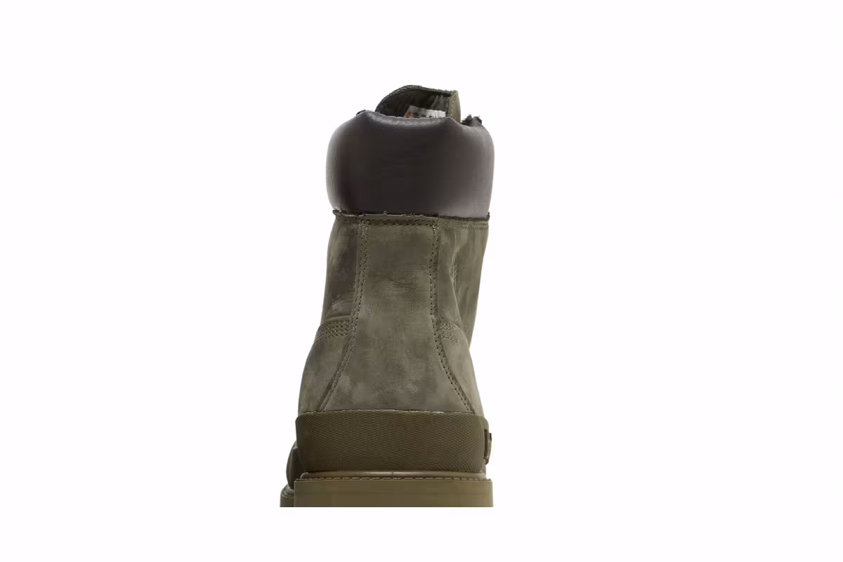 Bee Line x Timberland 6 Inch Premium Rubber Toe Boot Dark Green, view 8