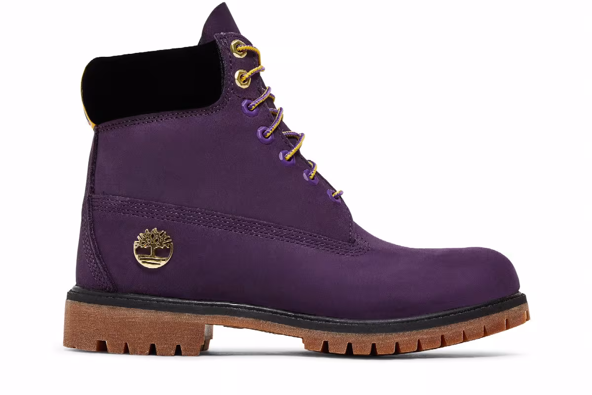 NBA x Timberland 6 Inch Premium Los Angeles Lakers, view 2
