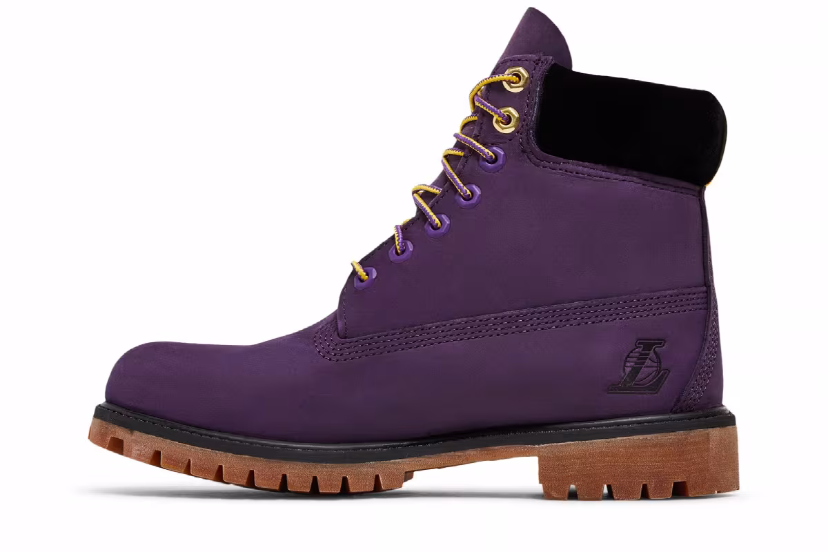 NBA x Timberland 6 Inch Premium Los Angeles Lakers, view 4