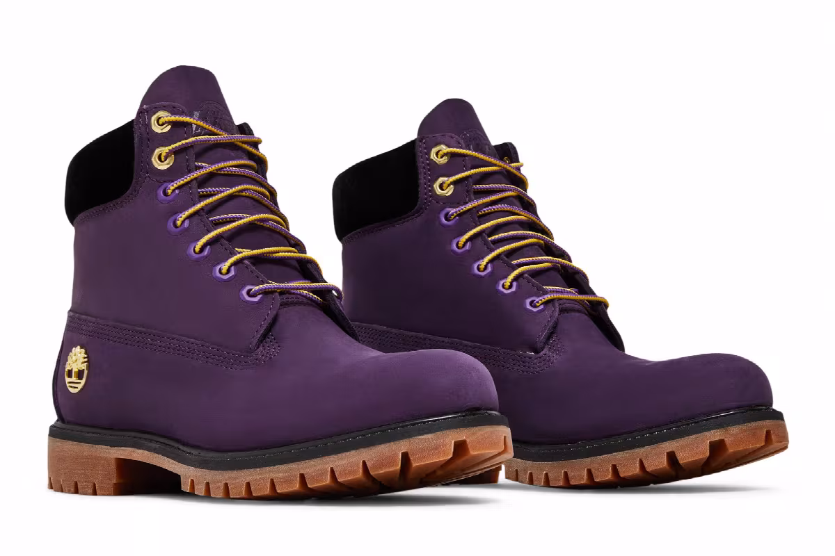NBA x Timberland 6 Inch Premium Los Angeles Lakers, view 9