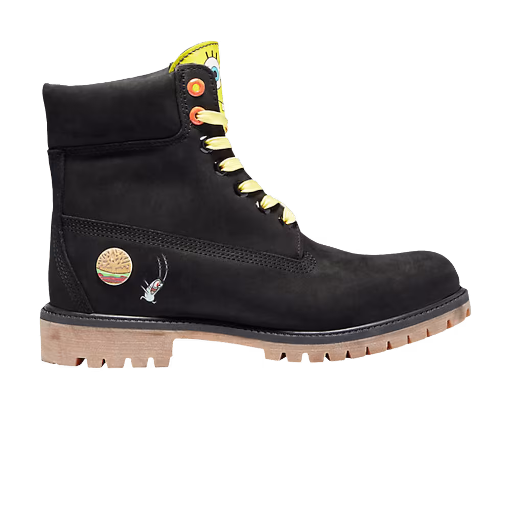 SpongeBob SquarePants x Timberland 6 Inch Black