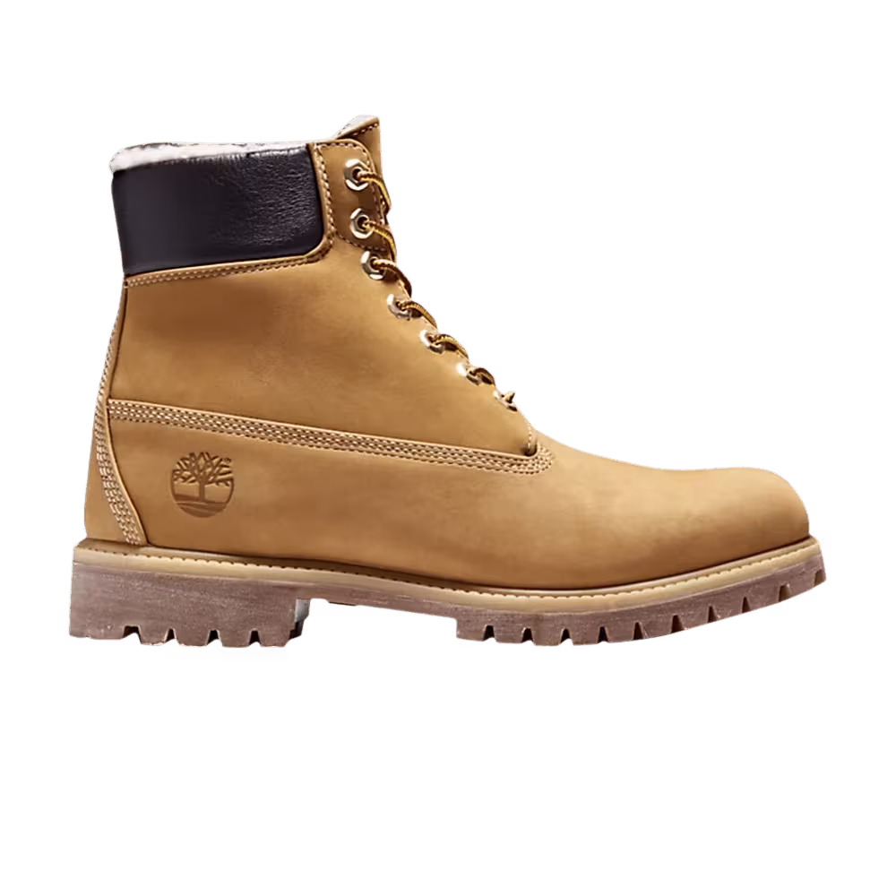 Timberland 6 Inch Premium Warm Collar Wheat