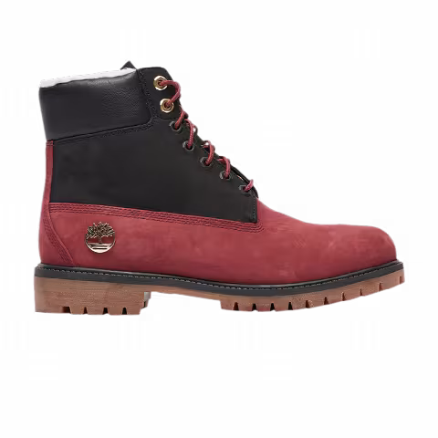 Timberland 6 Inch Premium Waterproof Warm-Lined Boot 'Dark Red'