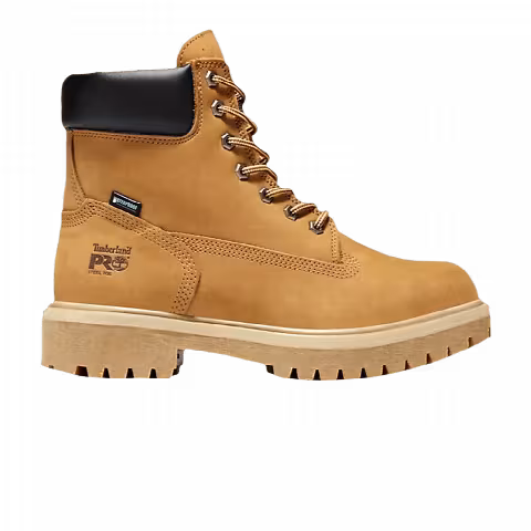 Timberland 6 Inch Pro Direct Attach 'Wheat Nubuck'