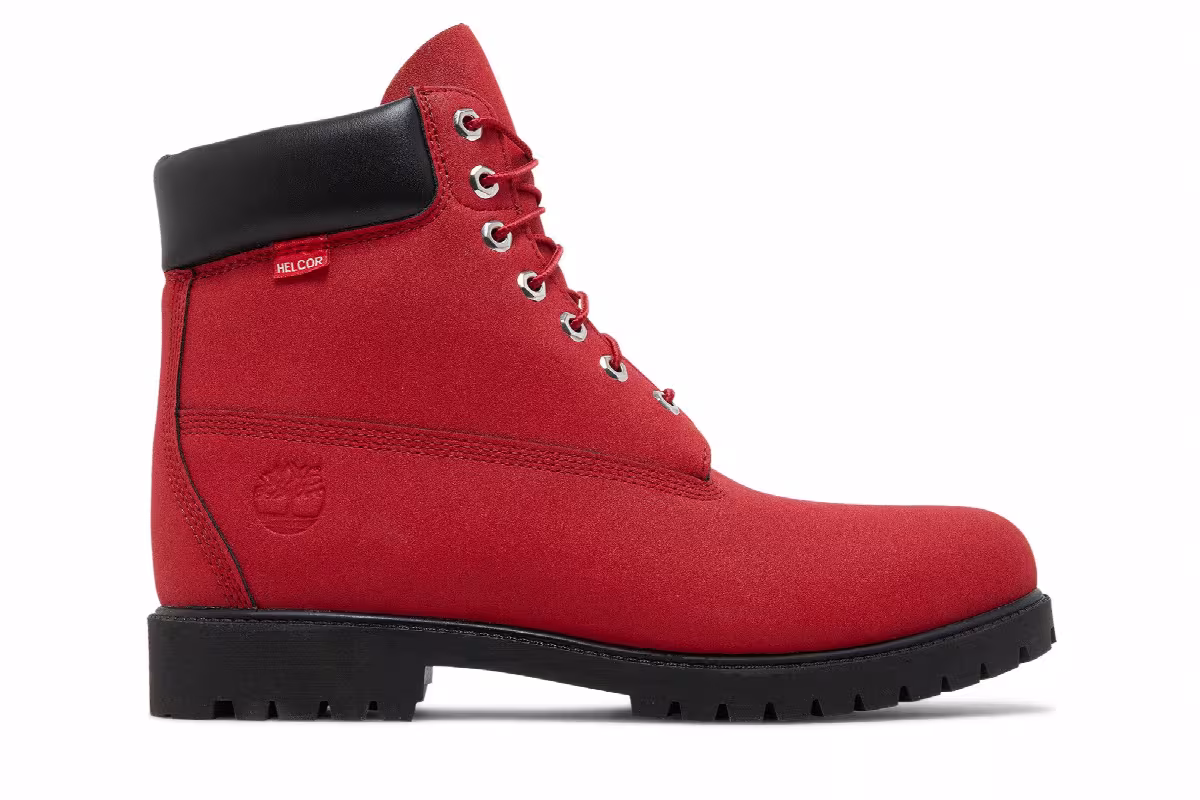 Timberland 6 Inch Heritage Boot Medium Red, view 2