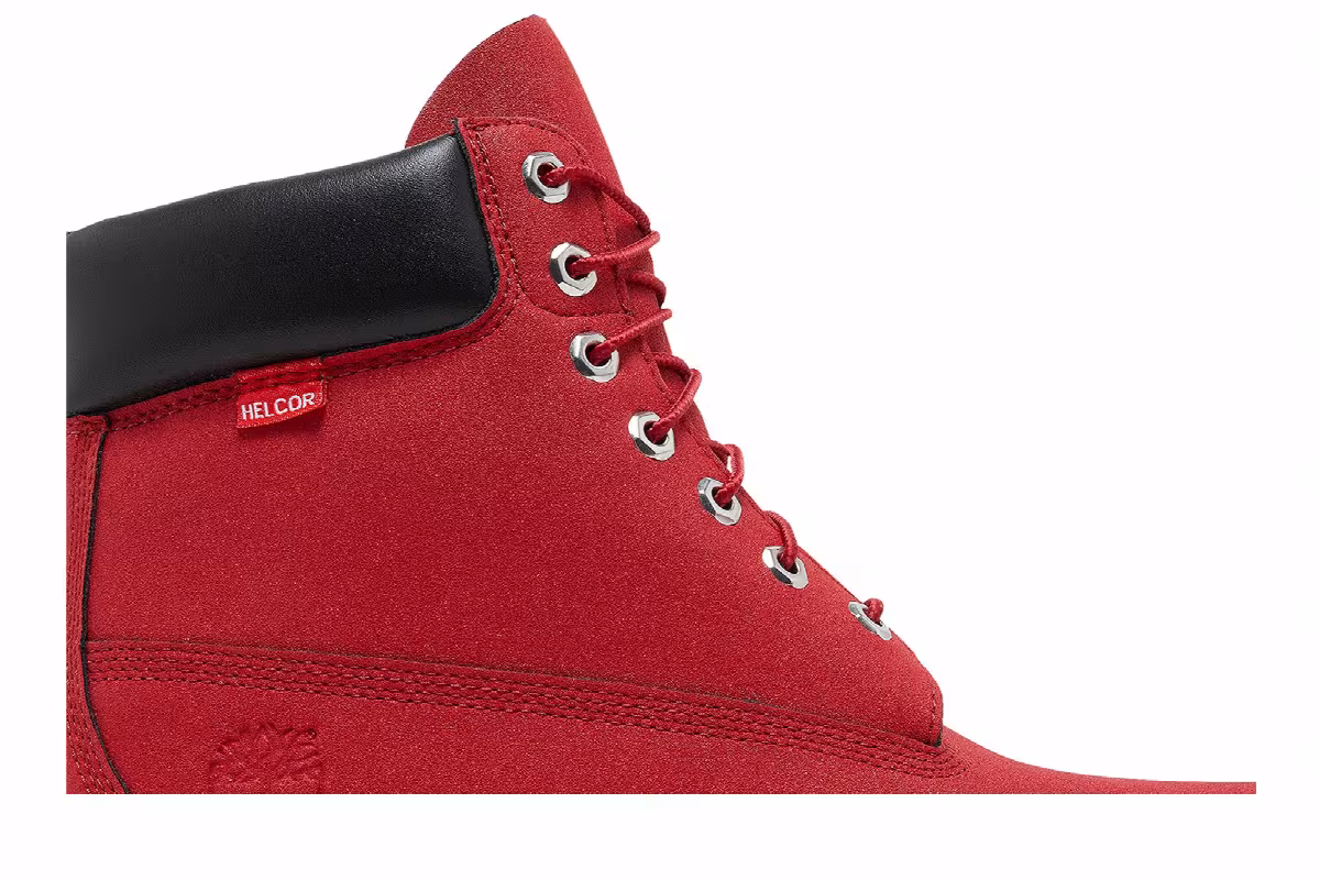 Timberland 6 Inch Heritage Boot Medium Red, view 3