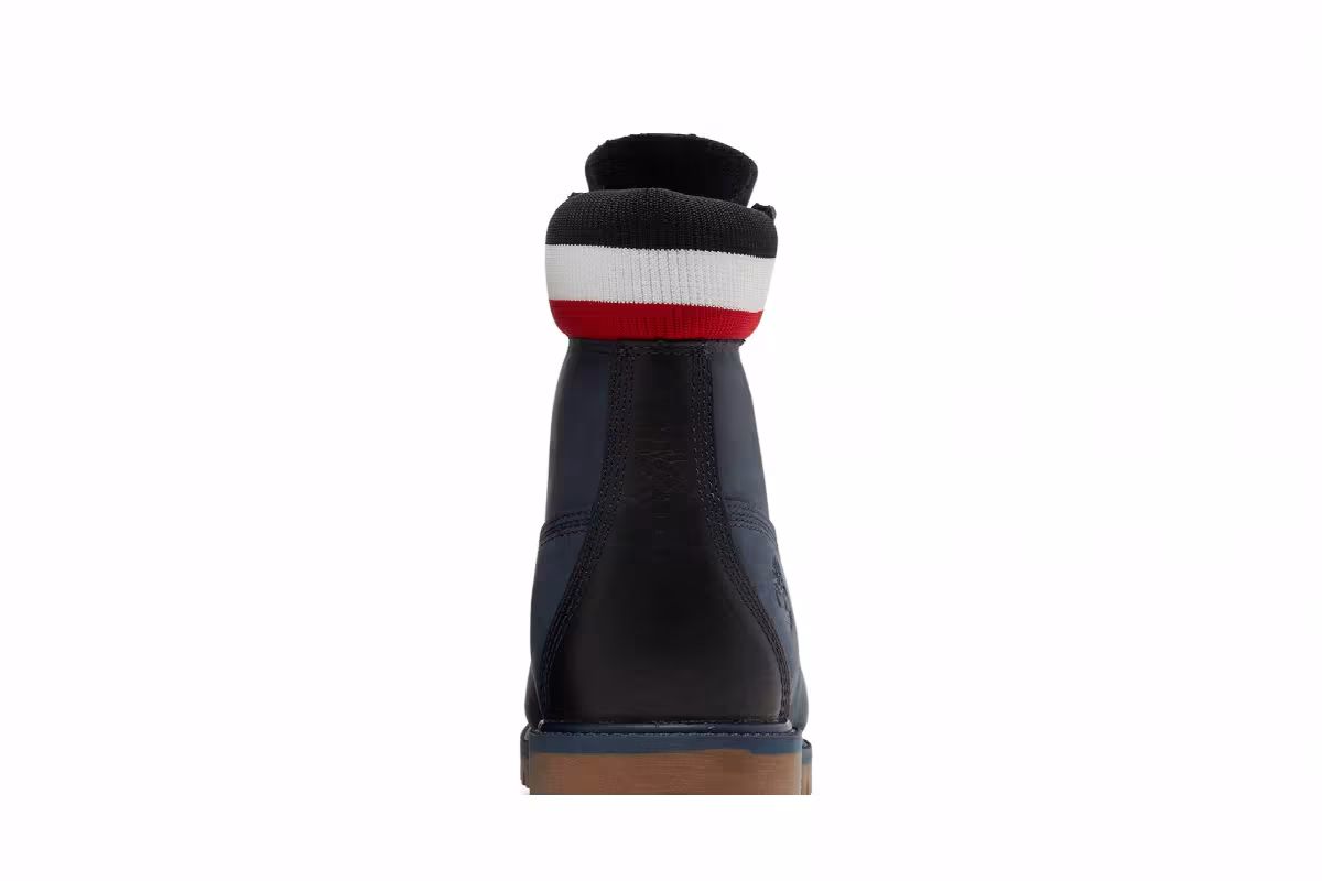 Timberland 6 Inch Heritage Warm Lined Boot Navy Red, view 8