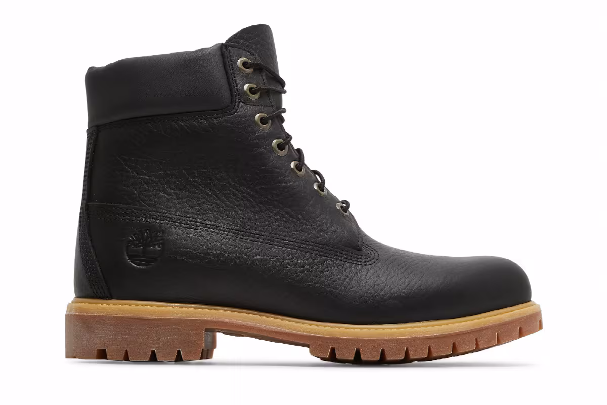 Timberland 6 Inch Premium Warm Boot Black, view 2