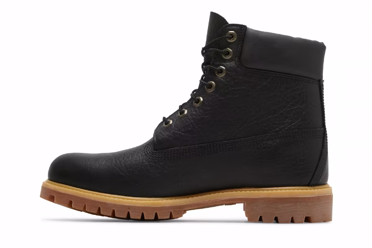 Timberland 6 Inch Premium Warm Boot Black, view 4