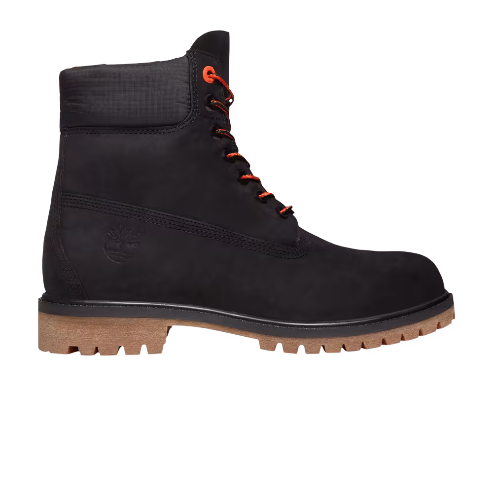 Timberland 6 Inch Waterproof Boot Black Nubuck