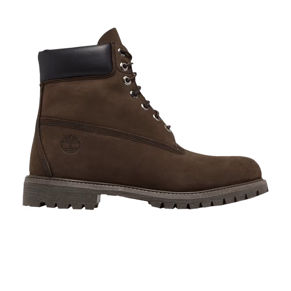 Timberland 6 inch Premium Boot Wide Dark Chocolate