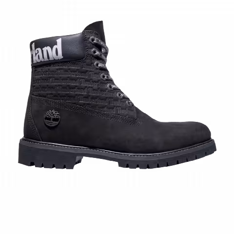Timberland 6 Inch Premium Boot 'All Over Logo - Black'