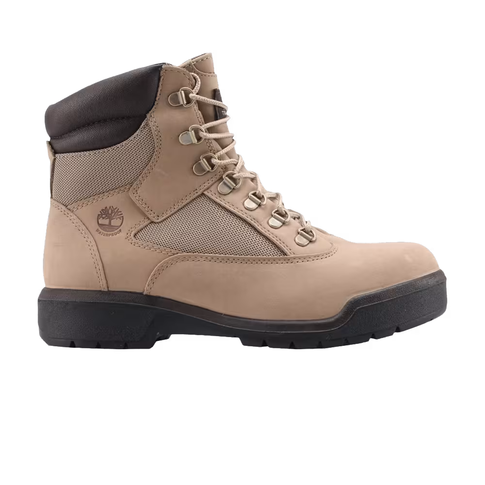 Timberland 6 Inch Waterproof Field Boot Medium Beige