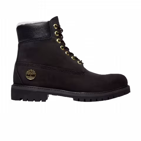 Timberland 6 Inch Fleece Lined Waterproof Boot 'Black Gold'
