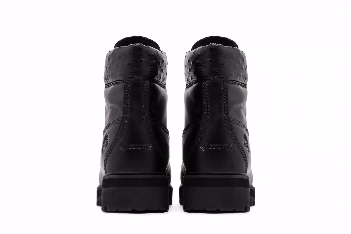 Timberland 6 Inch Premium Stack Boot Black, view 7