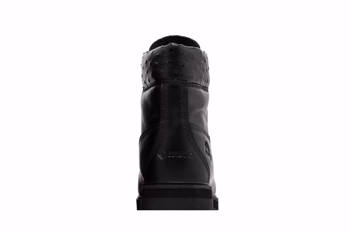 Timberland 6 Inch Premium Stack Boot Black, view 8