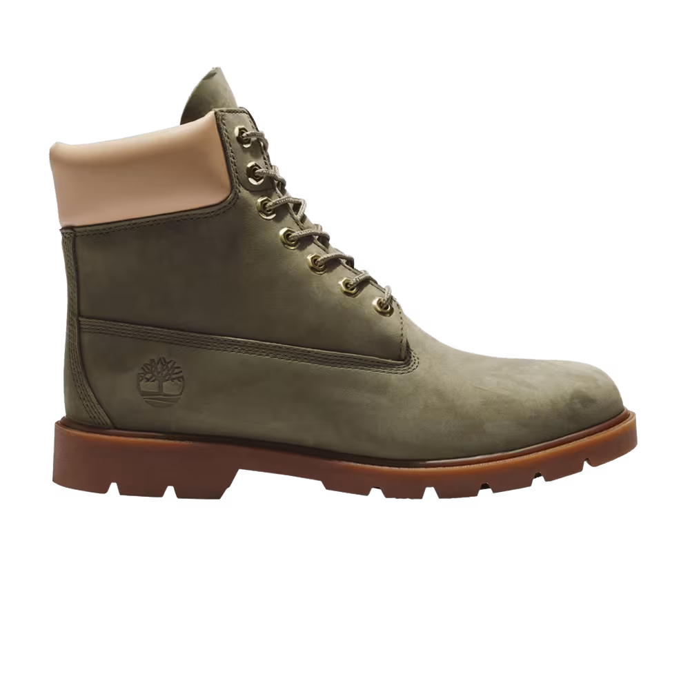 Timberland 6 Inch Premium Boot Dark Green Gum