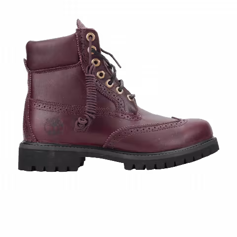 Timberland 6 Inch Premium Brogue 'Burgundy'