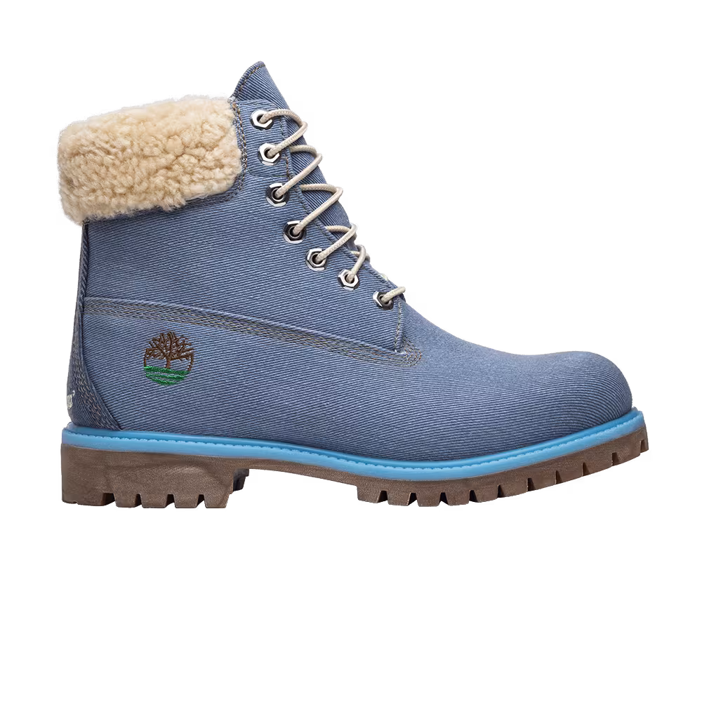 Just Don x Timberland 6 Inch Fabric Boot Blue