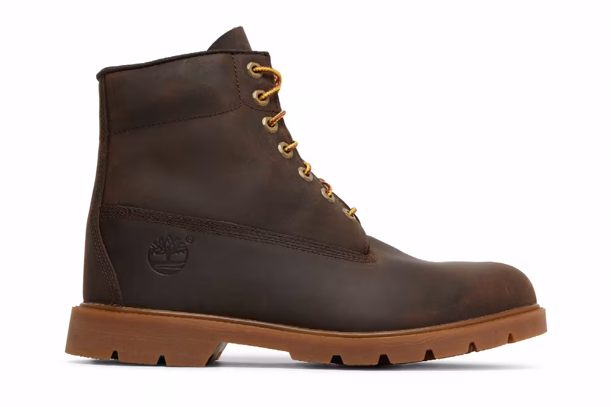 Timberland 6 Inch Basic Boot Brown Gum, view 2
