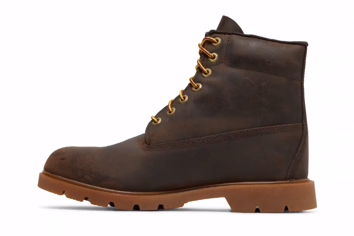 Timberland 6 Inch Basic Boot Brown Gum, view 4