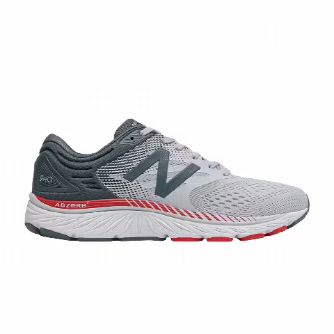 New Balance 940v4 2E Wide 'Light Aluminium Team Red'