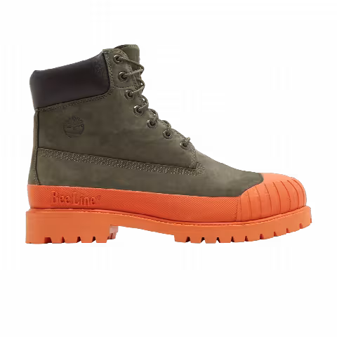 Bee Line x Timberland 6 Inch Premium Ruuber Toe Boot 'Dark Green Orange'