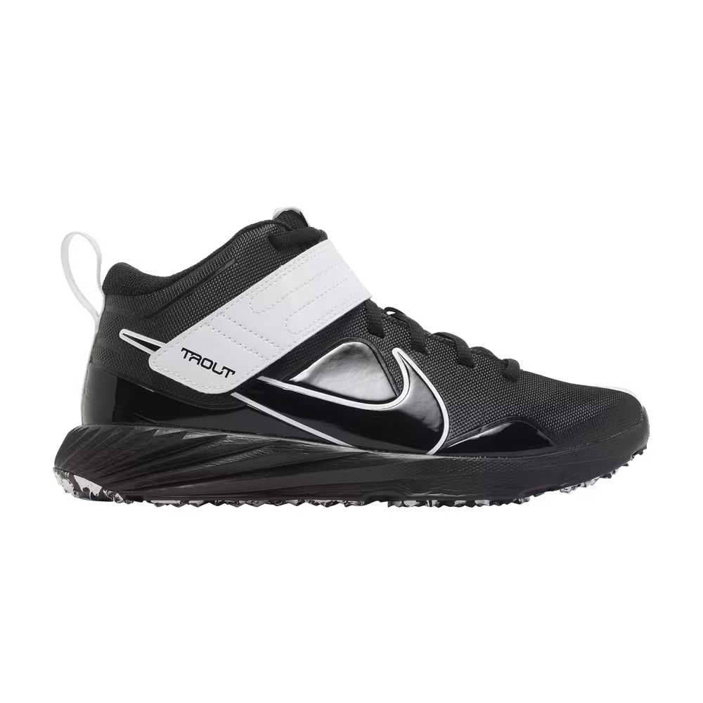 Nike Force Trout 7 Turf GS Black Dynamic Turquoise