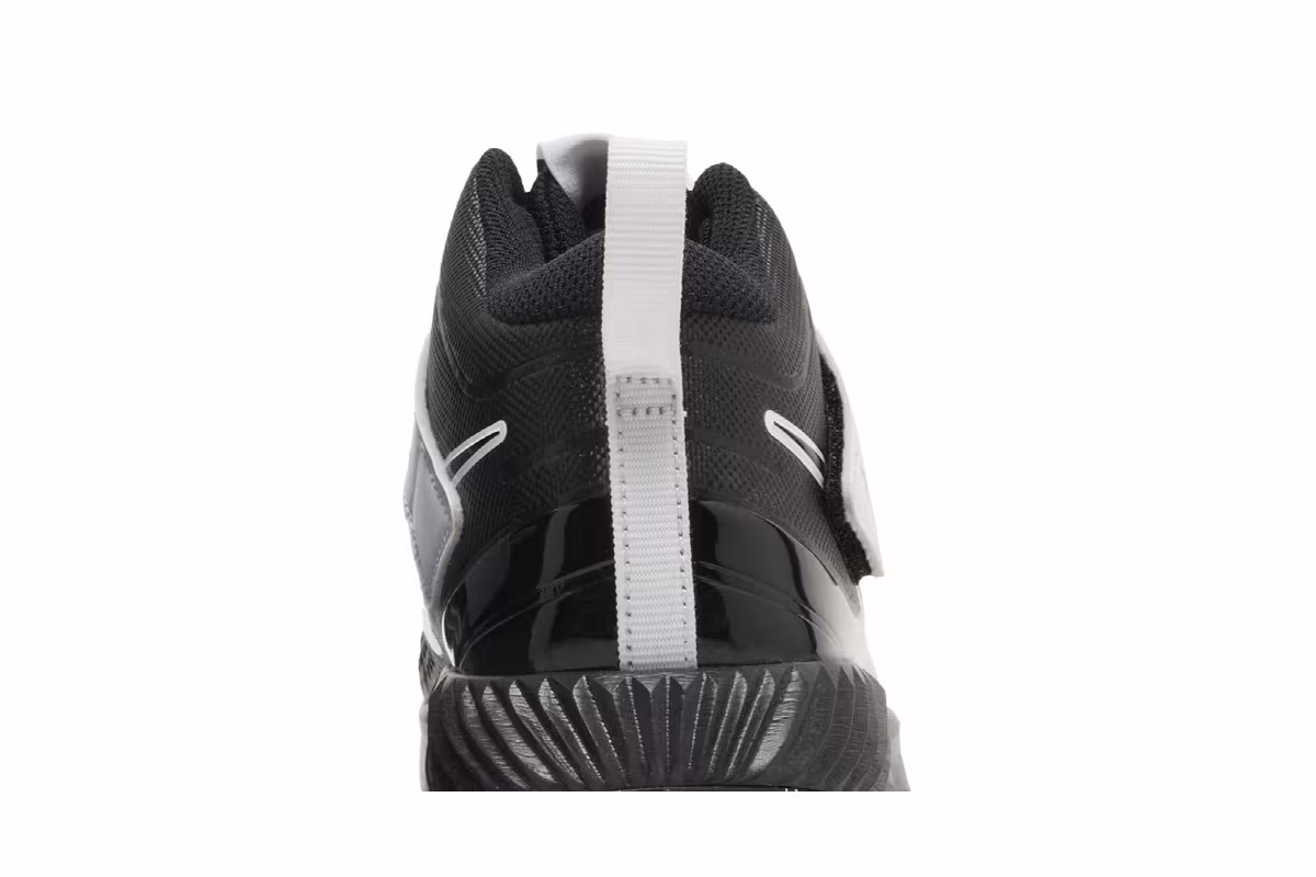 Nike Force Trout 7 Turf GS Black Dynamic Turquoise, view 8