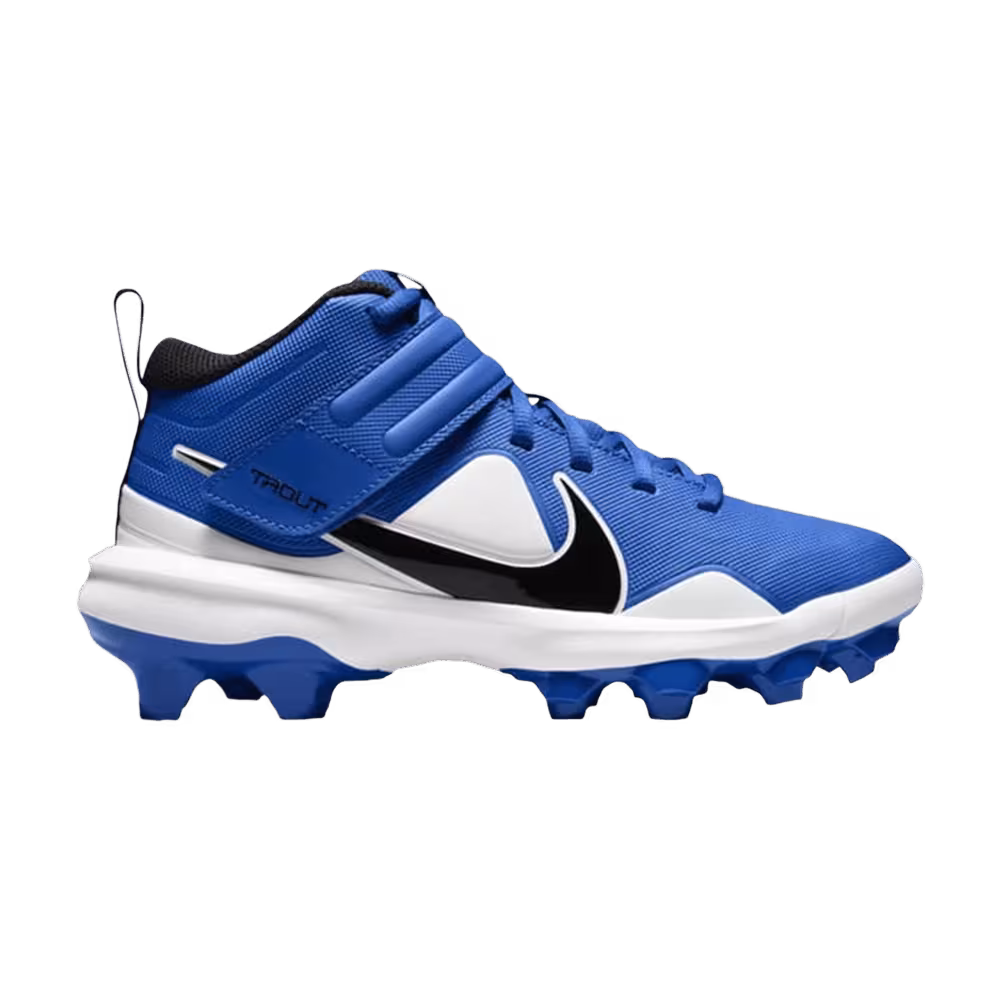 Nike Force Trout 7 Pro MCS GS Game Royal White