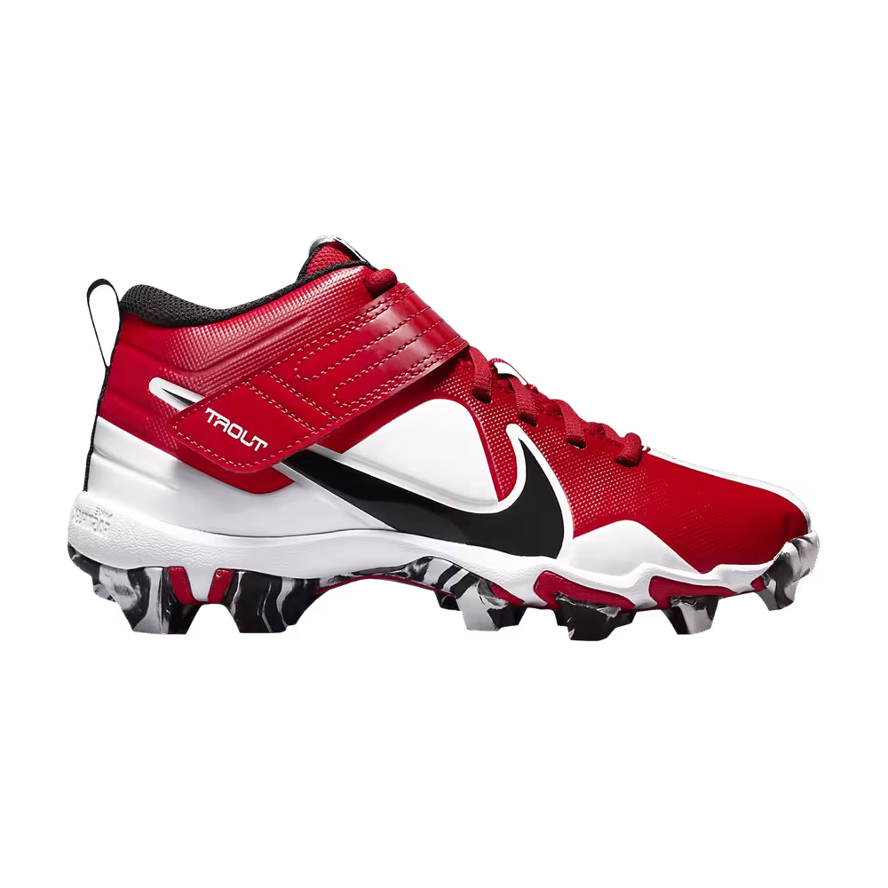 Nike Force Trout 7 Keystone GS University Red Black