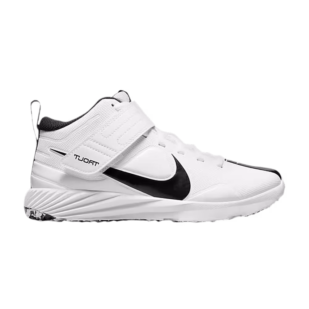 Nike Force Trout 7 Turf GS White Dynamic Turquoise