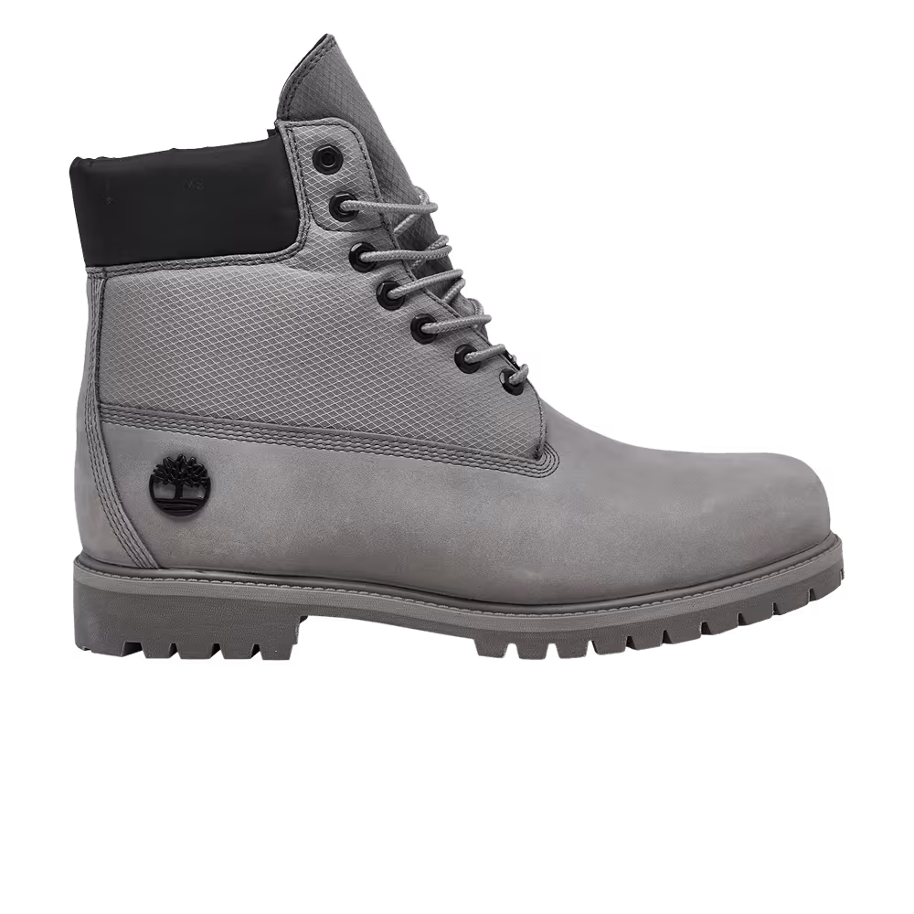 Timberland Heritage 6 Inch Waterproof Boot Medium Grey
