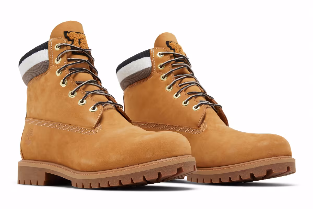 Timberland 6 Inch Heritage Warm Lined Boot Wheat, view 9