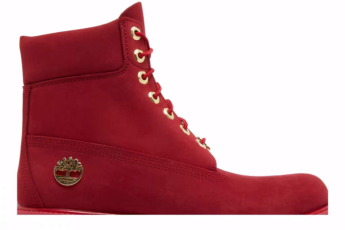 Timberland 6 Inch Premium Boot Dark Red, view 3