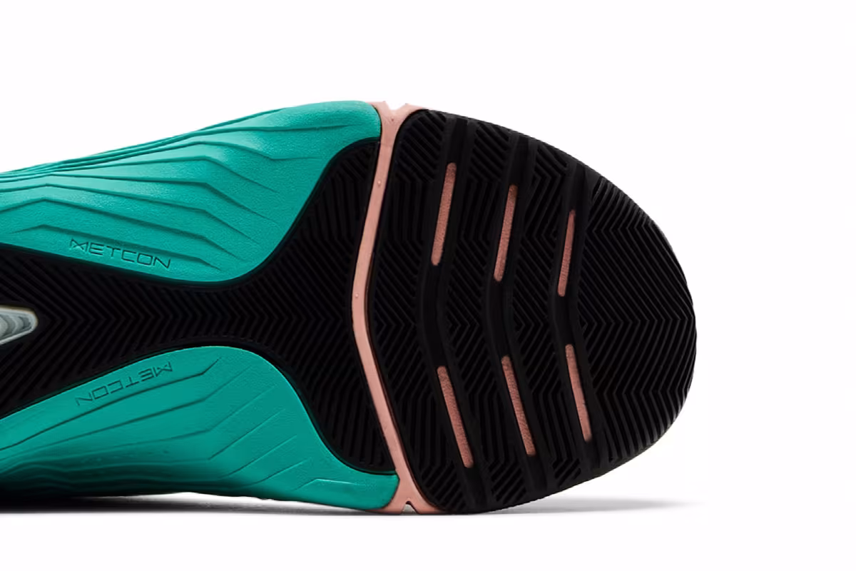 Nike Women's Metcon 7 Black Washed Teal, view 6