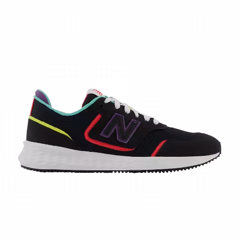 New Balance Wmns X-70 'Black Vivid Coral'